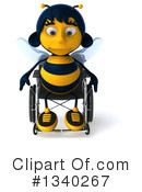 Female Bee Clipart #1340267 by Julos