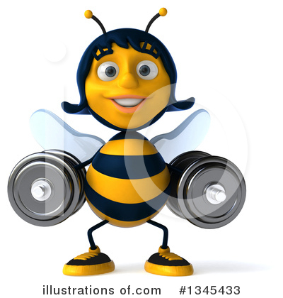 Bee Clipart #1345433 by Julos