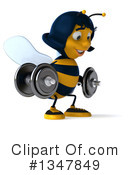 Female Bee Clipart #1347849 by Julos
