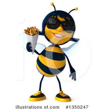 Female Bee Clipart #1350247 by Julos