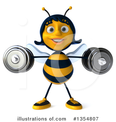 Female Bee Clipart #1354807 by Julos