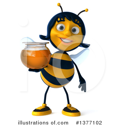 Female Bee Clipart #1377102 by Julos