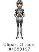 Female Knight Clipart #1389197 by Cory Thoman