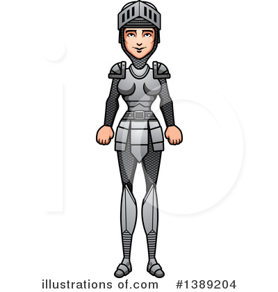 Female Knight Clipart #1389204 by Cory Thoman