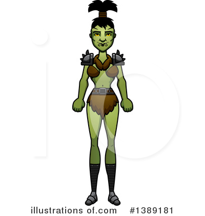Orc Clipart #1389181 by Cory Thoman