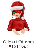 Female Santa Clipart #1511621 by Texelart