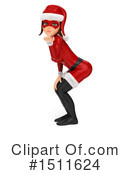 Female Santa Clipart #1511624 by Texelart