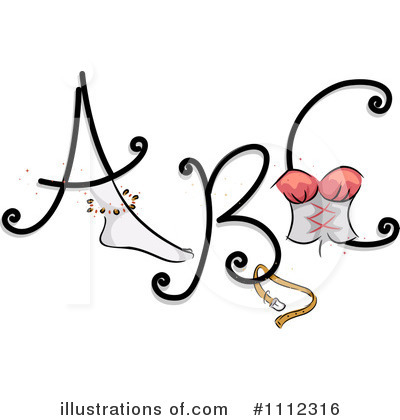 Abc Clipart #1112316 by BNP Design Studio