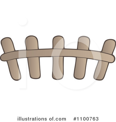 Royalty-Free (RF) Fence Clipart Illustration by visekart - Stock Sample #1100763