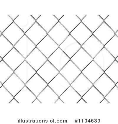 Chain Link Fence Clipart #1104639 by Mopic