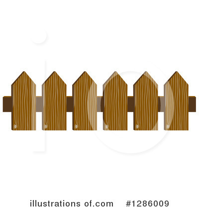 Fence Clipart #1286009 by Cherie Reve