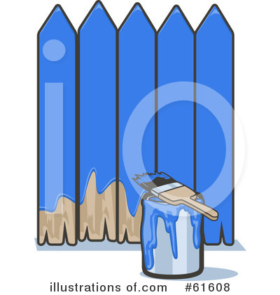 Royalty-Free (RF) Fence Clipart Illustration by r formidable - Stock Sample #61608