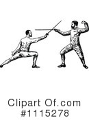 Fencing Clipart #1115278 by Prawny Vintage