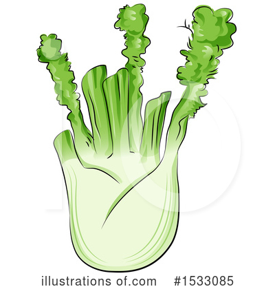 Vegetables Clipart #1533085 by Domenico Condello