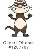 Ferret Clipart #1207787 by Cory Thoman