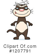 Ferret Clipart #1207791 by Cory Thoman