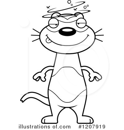 Royalty-Free (RF) Ferret Clipart Illustration by Cory Thoman - Stock Sample #1207919