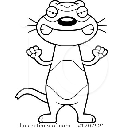 Royalty-Free (RF) Ferret Clipart Illustration by Cory Thoman - Stock Sample #1207921