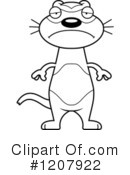 Ferret Clipart #1207922 by Cory Thoman