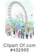 Ferris Wheels Clipart #432965 by BNP Design Studio