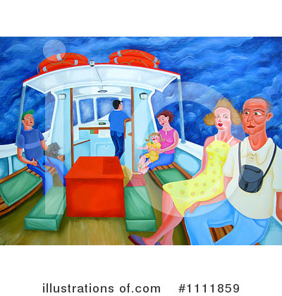 Royalty-Free (RF) Ferry Clipart Illustration by Prawny - Stock Sample #1111859