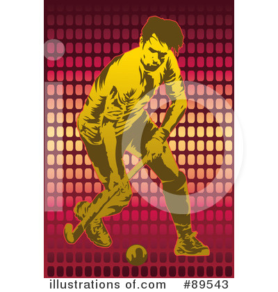 Royalty-Free (RF) Field Hockey Clipart Illustration by mayawizard101 - Stock Sample #89543