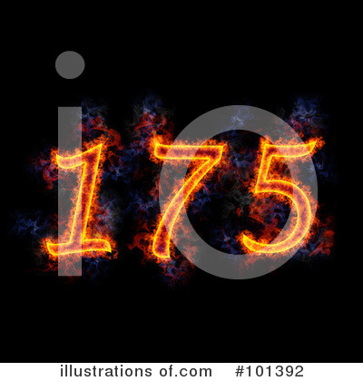 Royalty-Free (RF) Fiery Clipart Illustration by Michael Schmeling - Stock Sample #101392