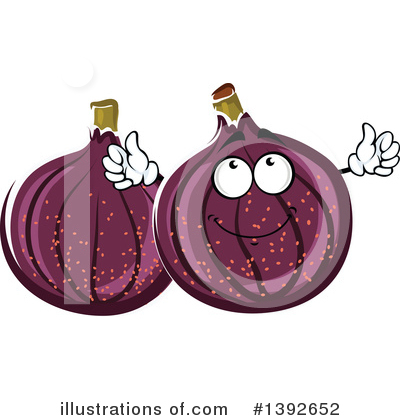 Royalty-Free (RF) Fig Clipart Illustration by Vector Tradition SM - Stock Sample #1392652