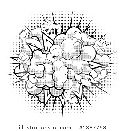 Comic Design Elements Clipart #1387758 by AtStockIllustration
