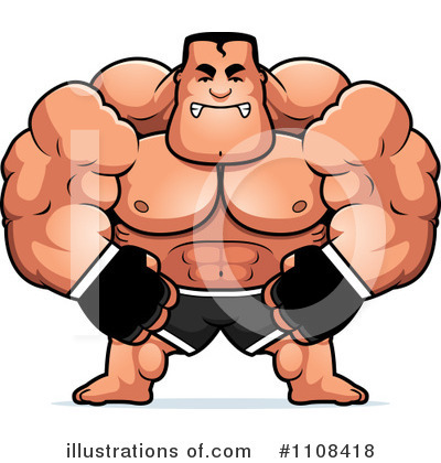 Royalty-Free (RF) Fighter Clipart Illustration by Cory Thoman - Stock Sample #1108418