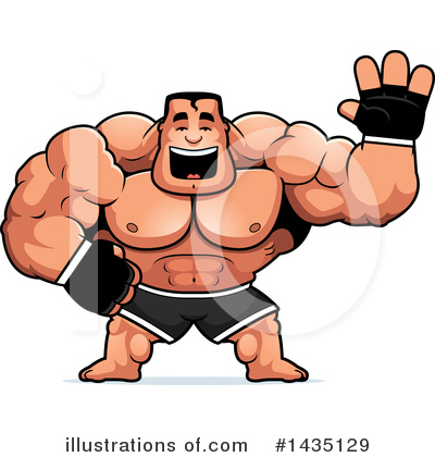 Royalty-Free (RF) Fighter Clipart Illustration by Cory Thoman - Stock Sample #1435129