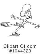 Figure Skating Clipart #1044323 by toonaday