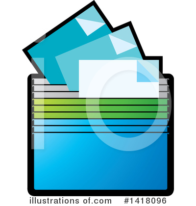 Document Clipart #1418096 by Lal Perera