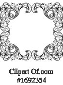 Filigree Clipart #1692354 by AtStockIllustration