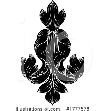 Royalty-Free (RF) Filigree Clipart Illustration by AtStockIllustration - Stock Sample #1777578