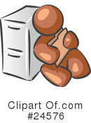 Filing Clipart #24576 by Leo Blanchette