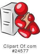 Filing Clipart #24577 by Leo Blanchette