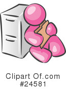 Filing Clipart #24581 by Leo Blanchette