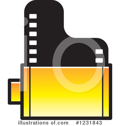 Film Clipart #1231843 by Lal Perera