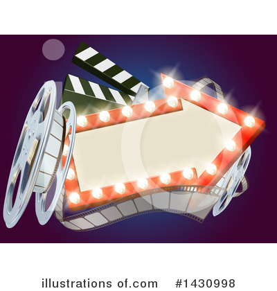 Movies Clipart #1430998 by AtStockIllustration