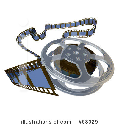 Movies Clipart #63029 by AtStockIllustration