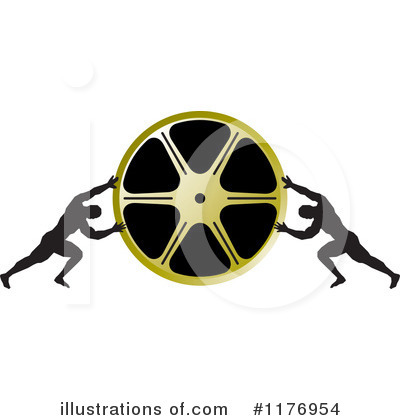 Film Reel Clipart #1176954 by Lal Perera