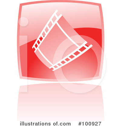 Royalty-Free (RF) Film Strip Clipart Illustration by cidepix - Stock Sample #100927