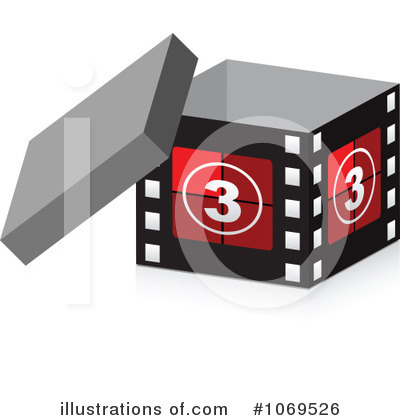 Royalty-Free (RF) Film Strip Clipart Illustration by Andrei Marincas - Stock Sample #1069526