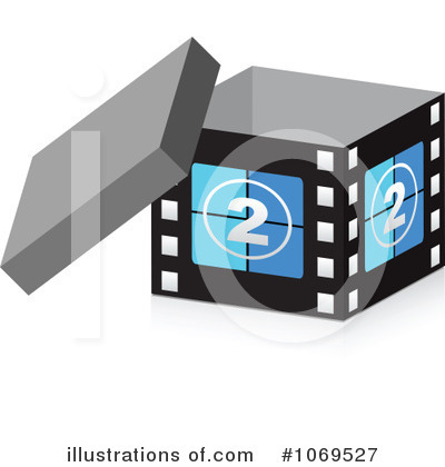 Royalty-Free (RF) Film Strip Clipart Illustration by Andrei Marincas - Stock Sample #1069527