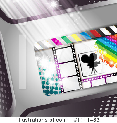 Royalty-Free (RF) Film Strip Clipart Illustration by merlinul - Stock Sample #1111433