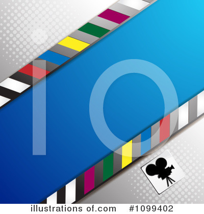 Royalty-Free (RF) Filming Clipart Illustration by merlinul - Stock Sample #1099402