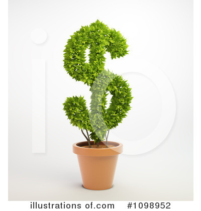 Dollar Symbol Clipart #1098952 by Mopic