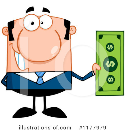 Royalty-Free (RF) Finance Clipart Illustration by Hit Toon - Stock Sample #1177979