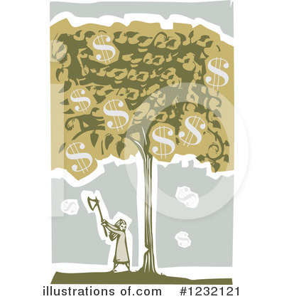 Money Tree Clipart #1232121 by xunantunich